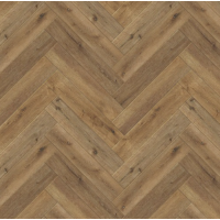 SPC плитка (кварцевый ламинат) CronaFloor Herringbone ДУБ ГРАС H017